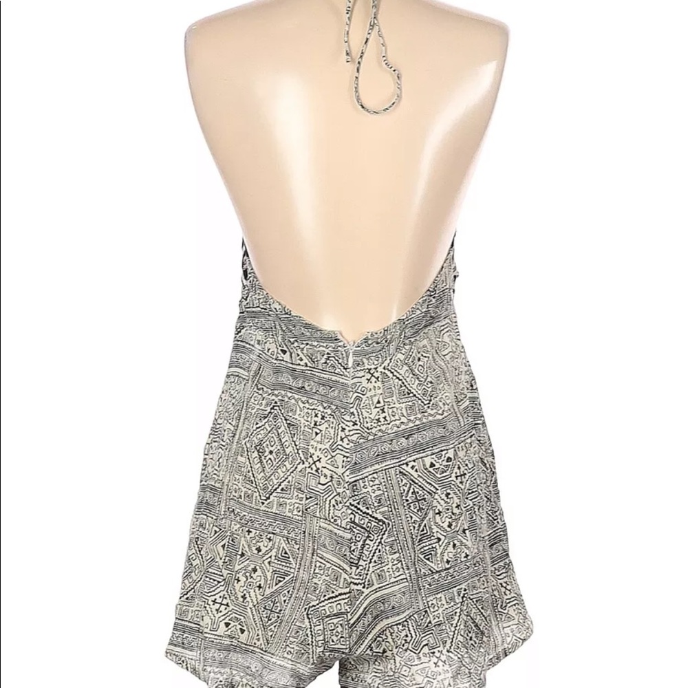 Cleobella Tribal Halter cutout beaded romper - Picture 5 of 11